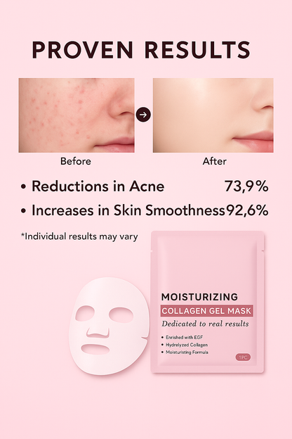 SAIQUE™ – Salmon DNA Collagen face Mask| Korean Hydration and Glow Overnight