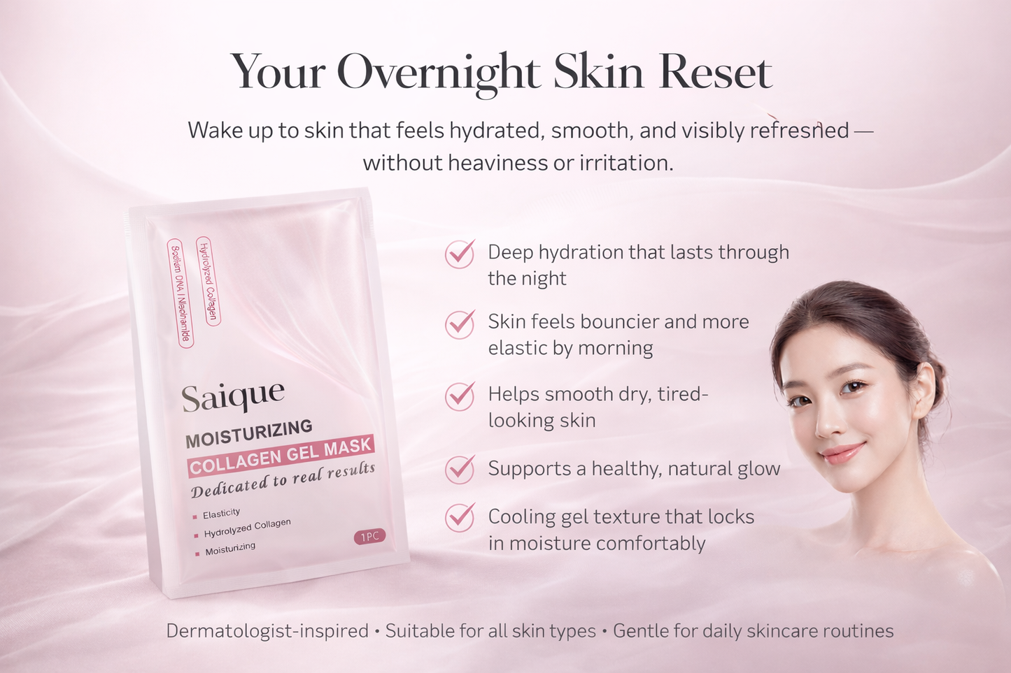 SAIQUE™ – Salmon DNA Collagen Mask